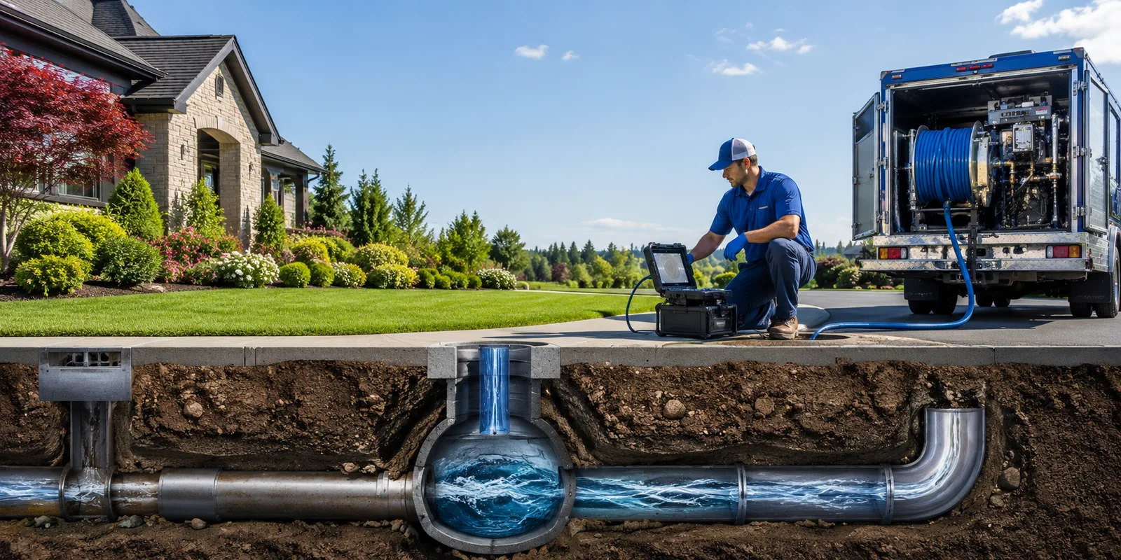 Drainage restoration information for Redkey, IN